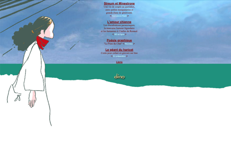 Mon premier site Internet en 2002