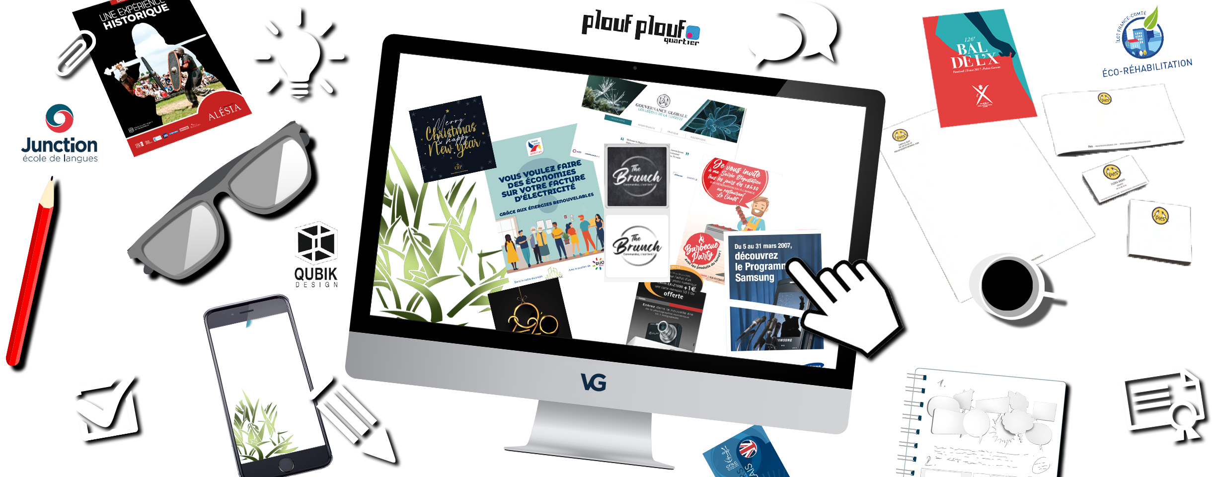 Les expériences professionnelles de VG Design